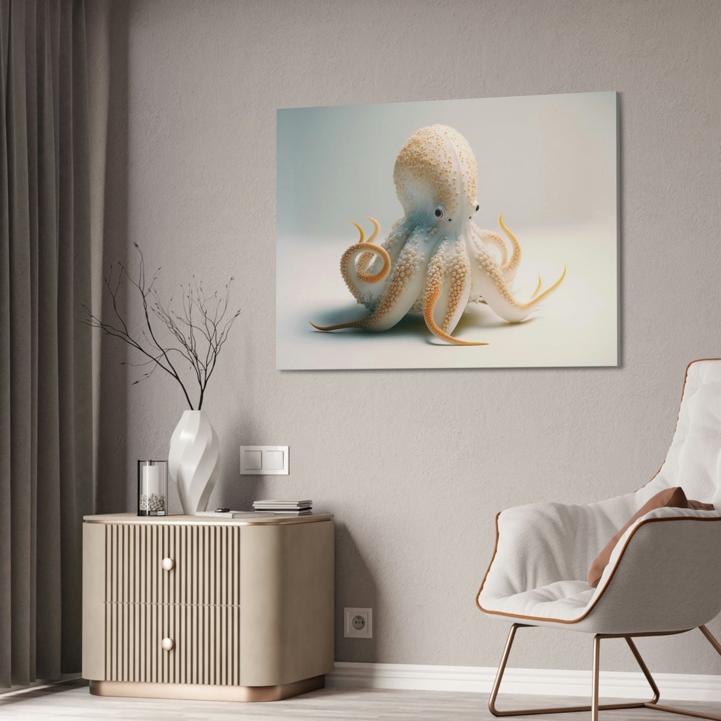 The Wonders of Octopuses: A Detailed and Realistic Canvas