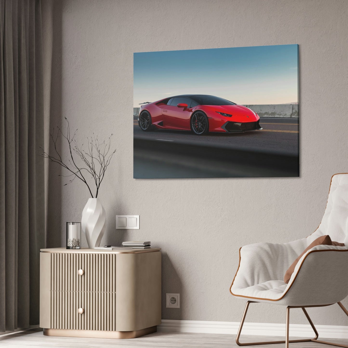 Racing into the Future: Lamborghini Canvas & Poster on High-Quality Print