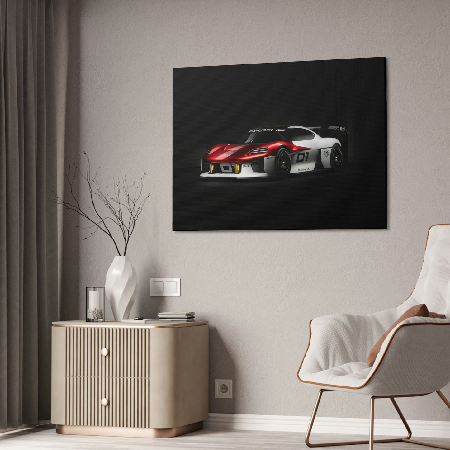Porsche Dreamscape: Stunning Canvas and Print Artwork for Car Lovers