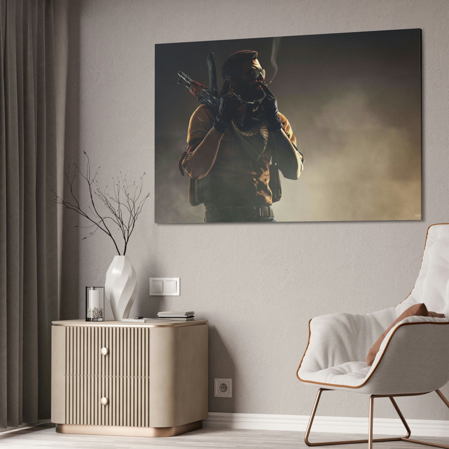 Redefining Gaming: Striking Counter Strike Canvas & Poster Wall Art