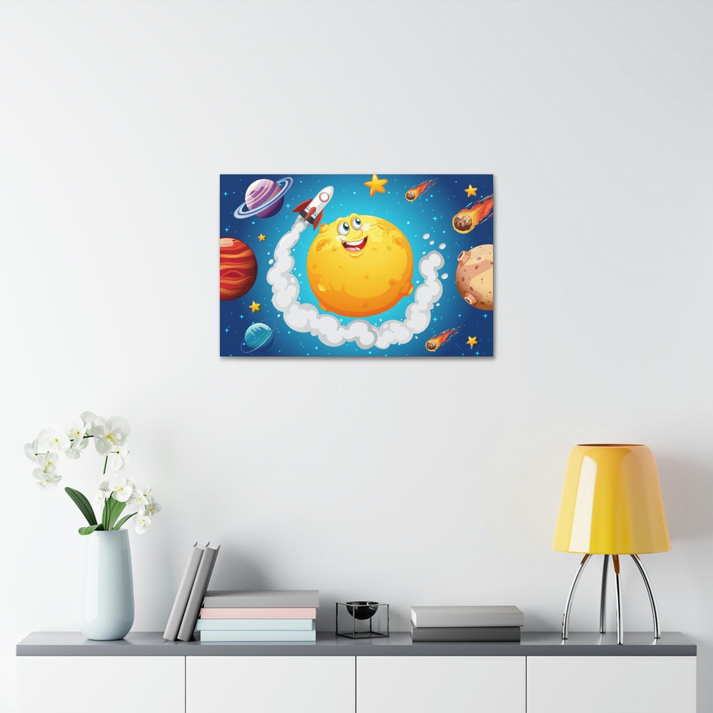 Bold and Bright: Cartoon-inspired Wall Art and Canvas Prints for Modern Spaces