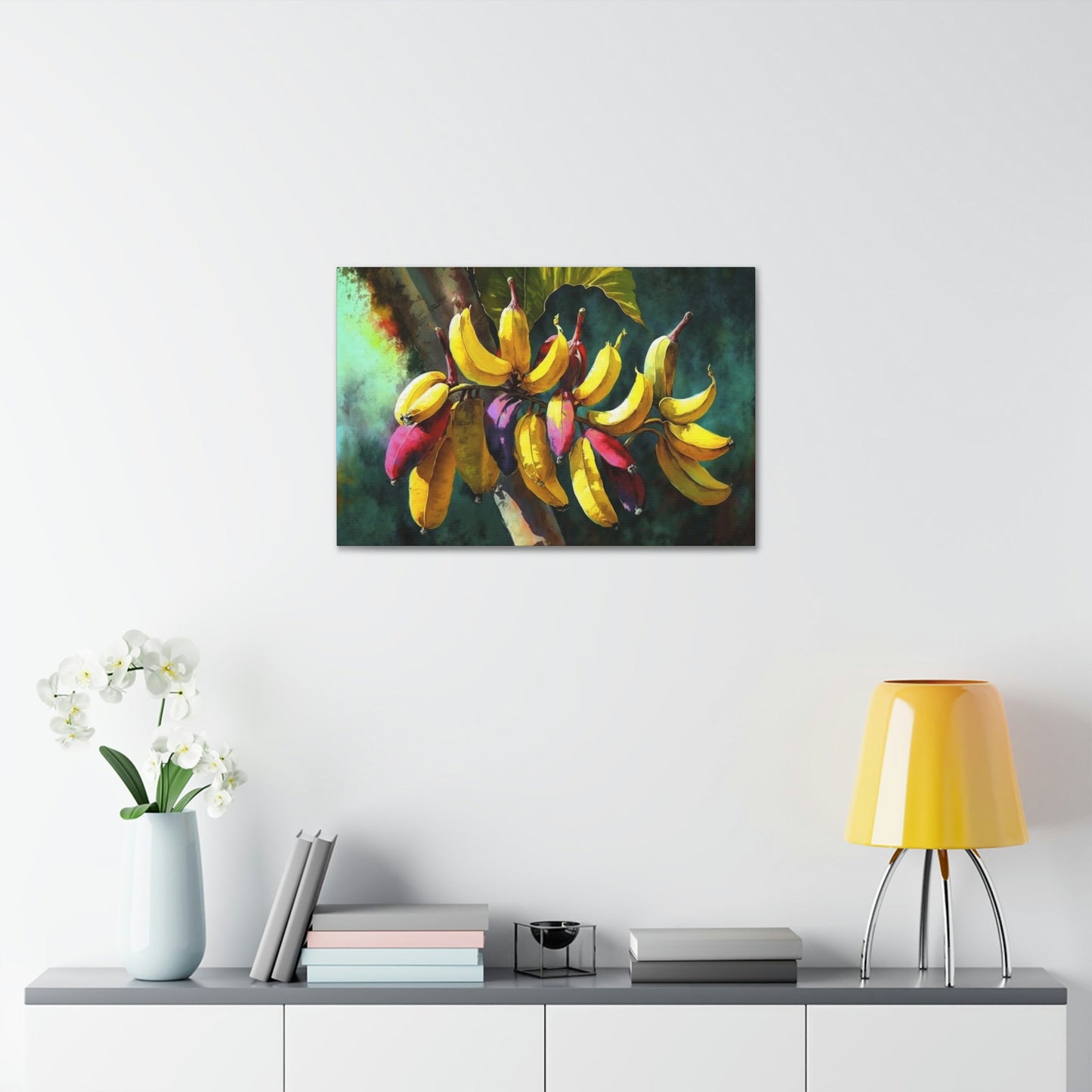 The Beauty of the Tropics: Natural Canvas & Posters with Lush Banana Trees