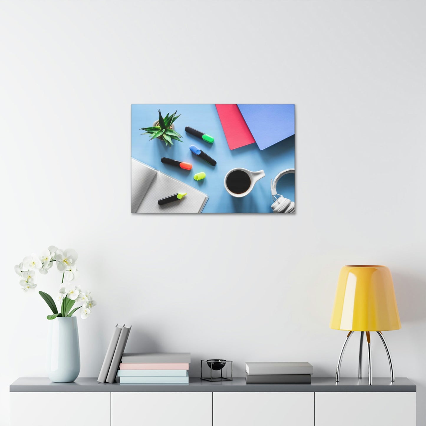 Modern Abstract Energy: Canvas and Print for Contemporary Office Spaces