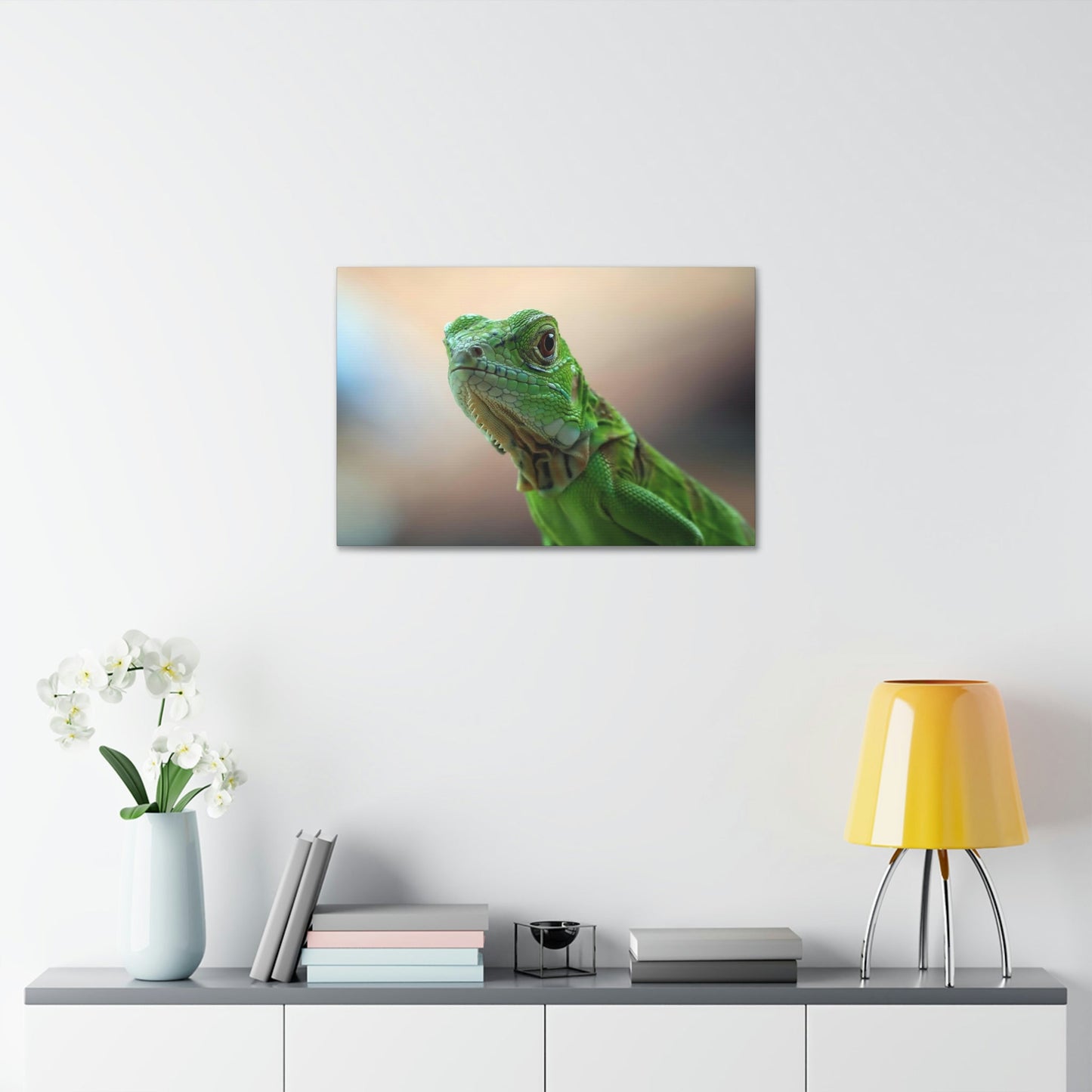 Scaly Beauty: Captivating Lizard Art on Natural Canvas