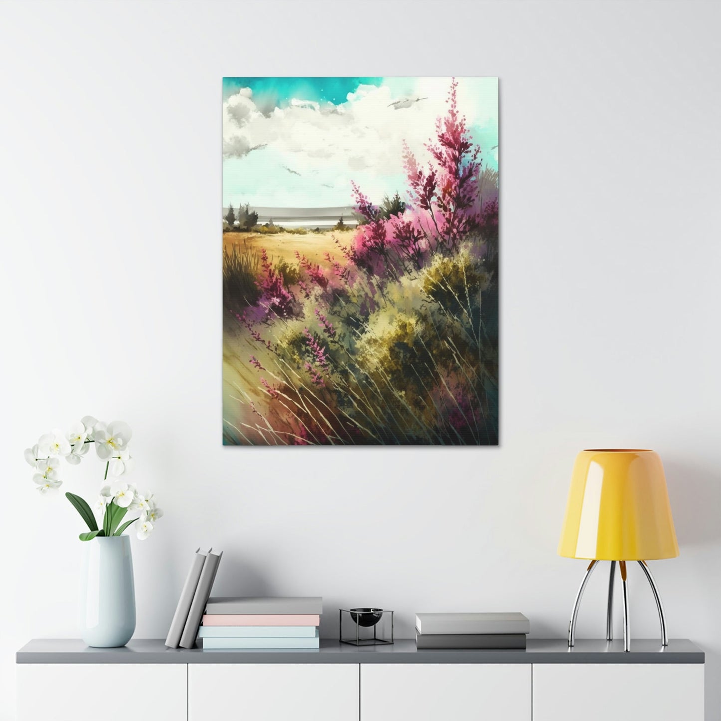 Rustic Charm: A Beautiful Print on Canvas and Framed Canvas to Add a Touch of Autumn to Your Home