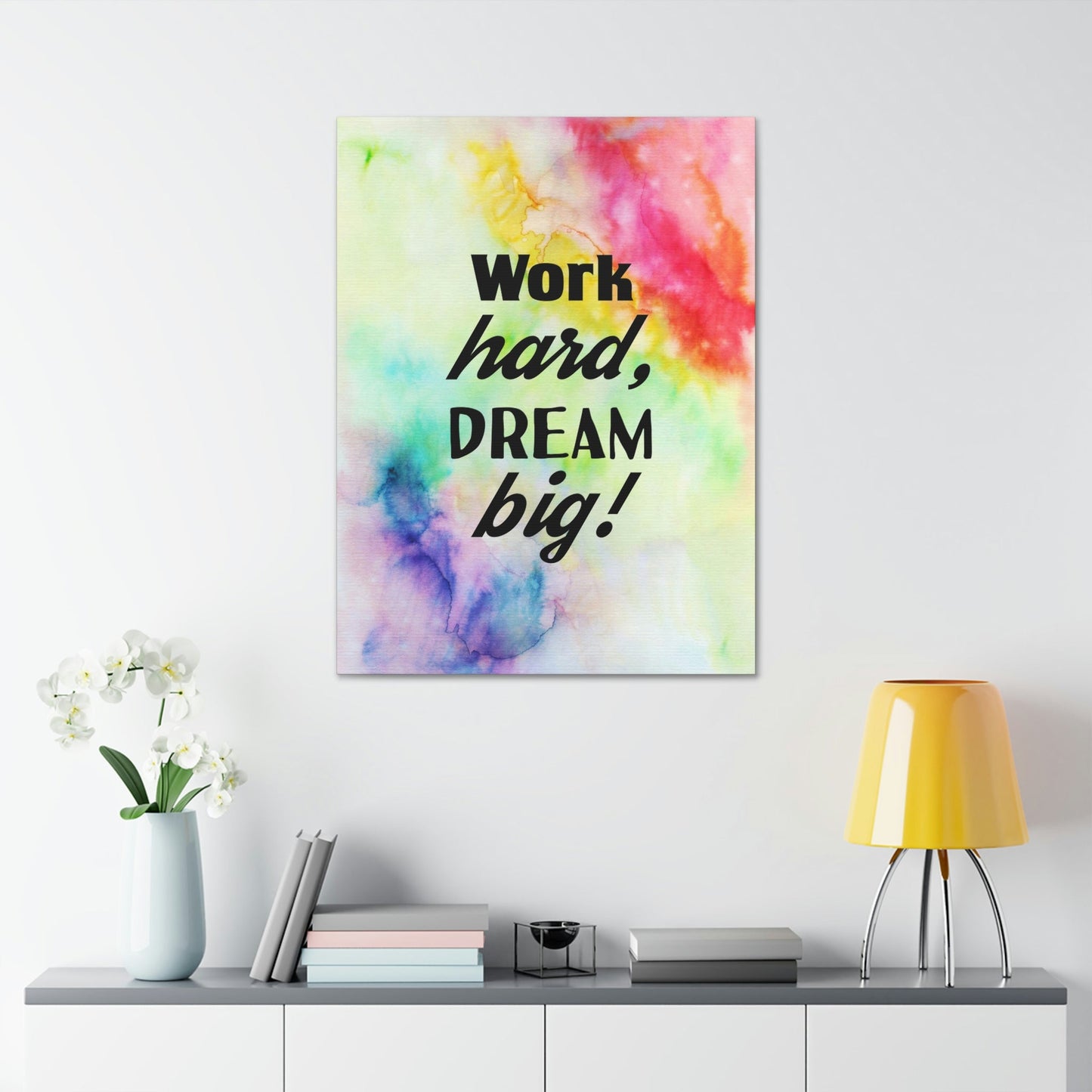 Frame Your Dreams: Motivational Art on Framed Canvas