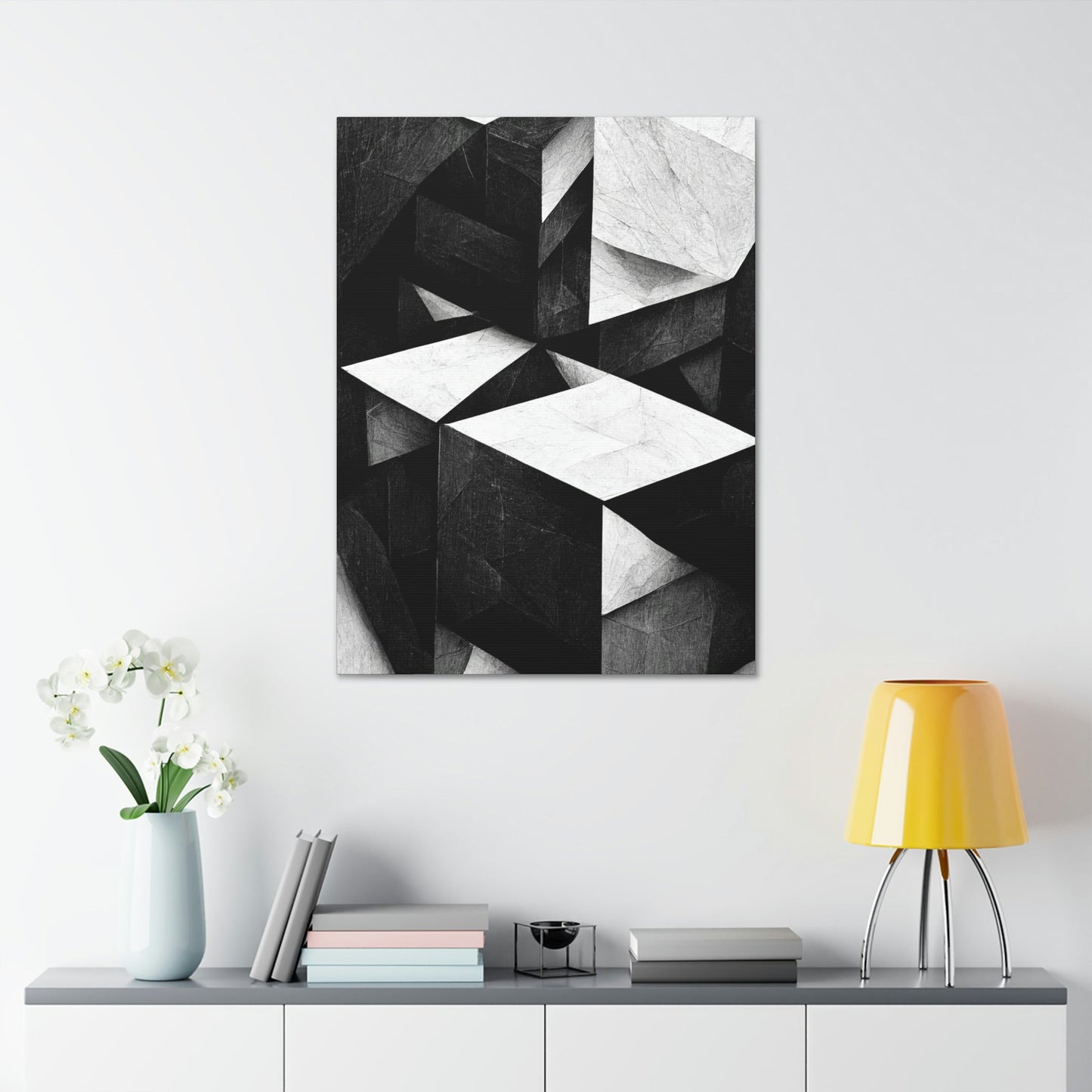 Modern Geometric Wall Decor: Stylish Art for Any Room