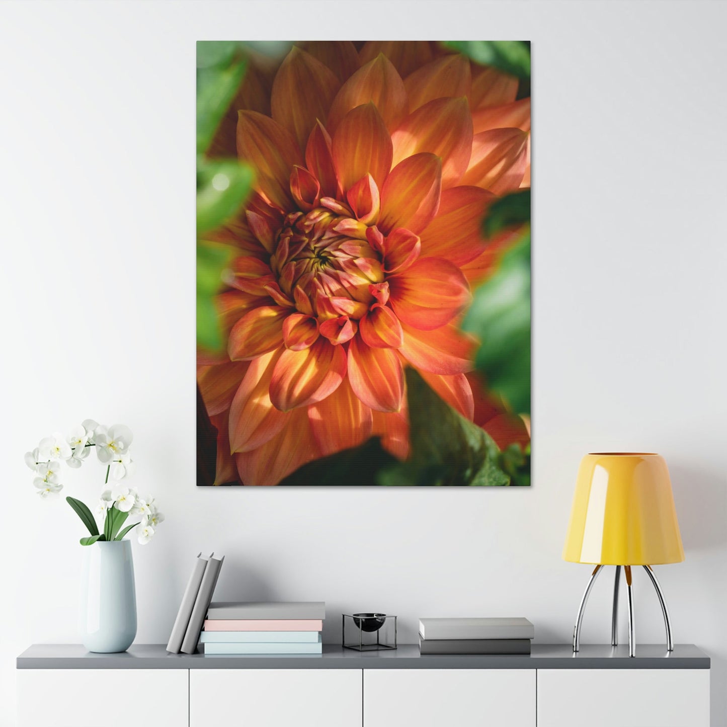 The Majesty of Dahlias: A Wall Art Print of These Gorgeous Blooms