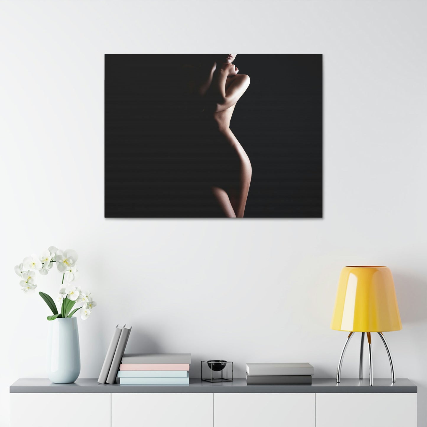 Intimate Elegance: Erotic Framed Canvas & Poster Prints