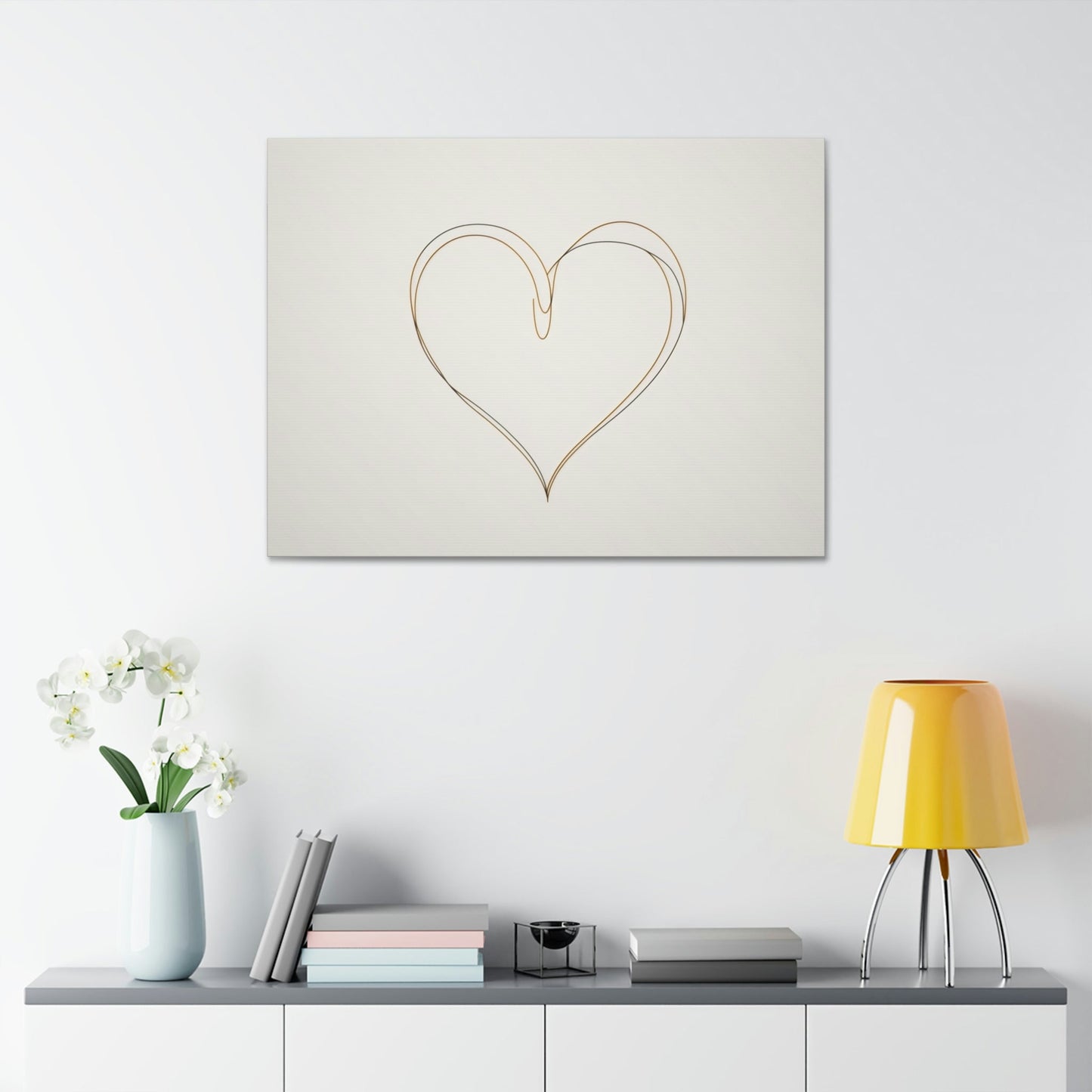 Ethereal Lines: A Canvas & Poster Print of an Abstract Line Art