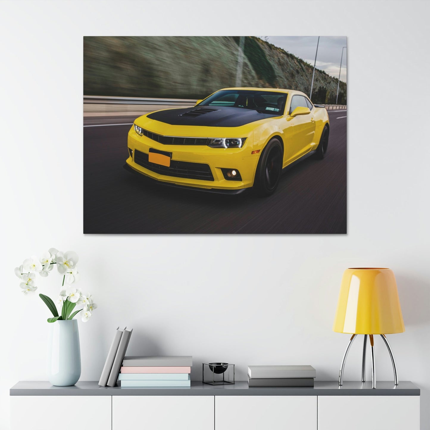 Sleek and Stylish: Camaro Art on Canvas and Wall Decor