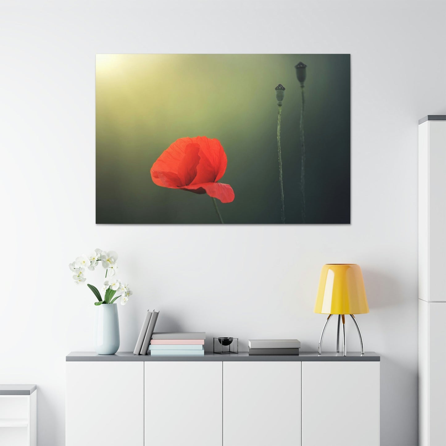 Pure and Simple: A Painting of a White Poppy as a Symbol of Purity