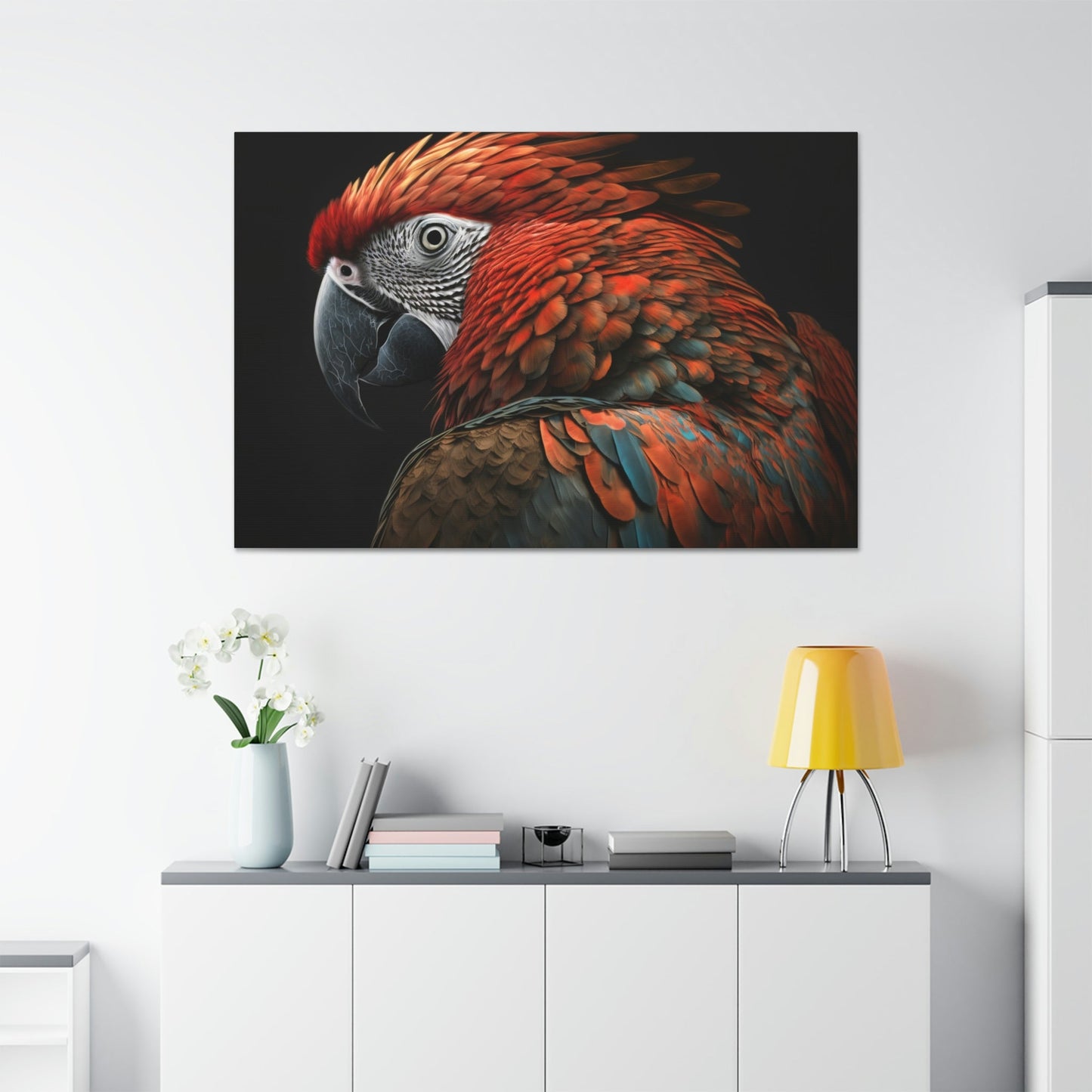 Parrot Portrait: A Canvas of Individuality and Personality in the Jungle