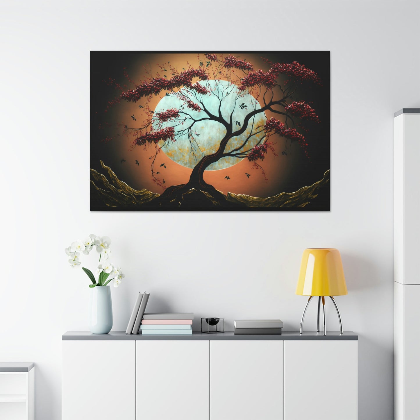 Natural Illusions: Canvas & Poster Print of Abstract Landscape
