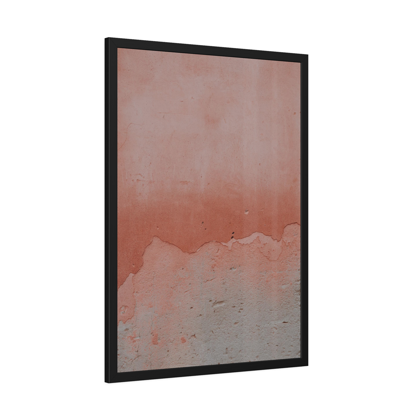 Naturalistic Abstract Minimalist: Framed Canvas Print for Soothing Art