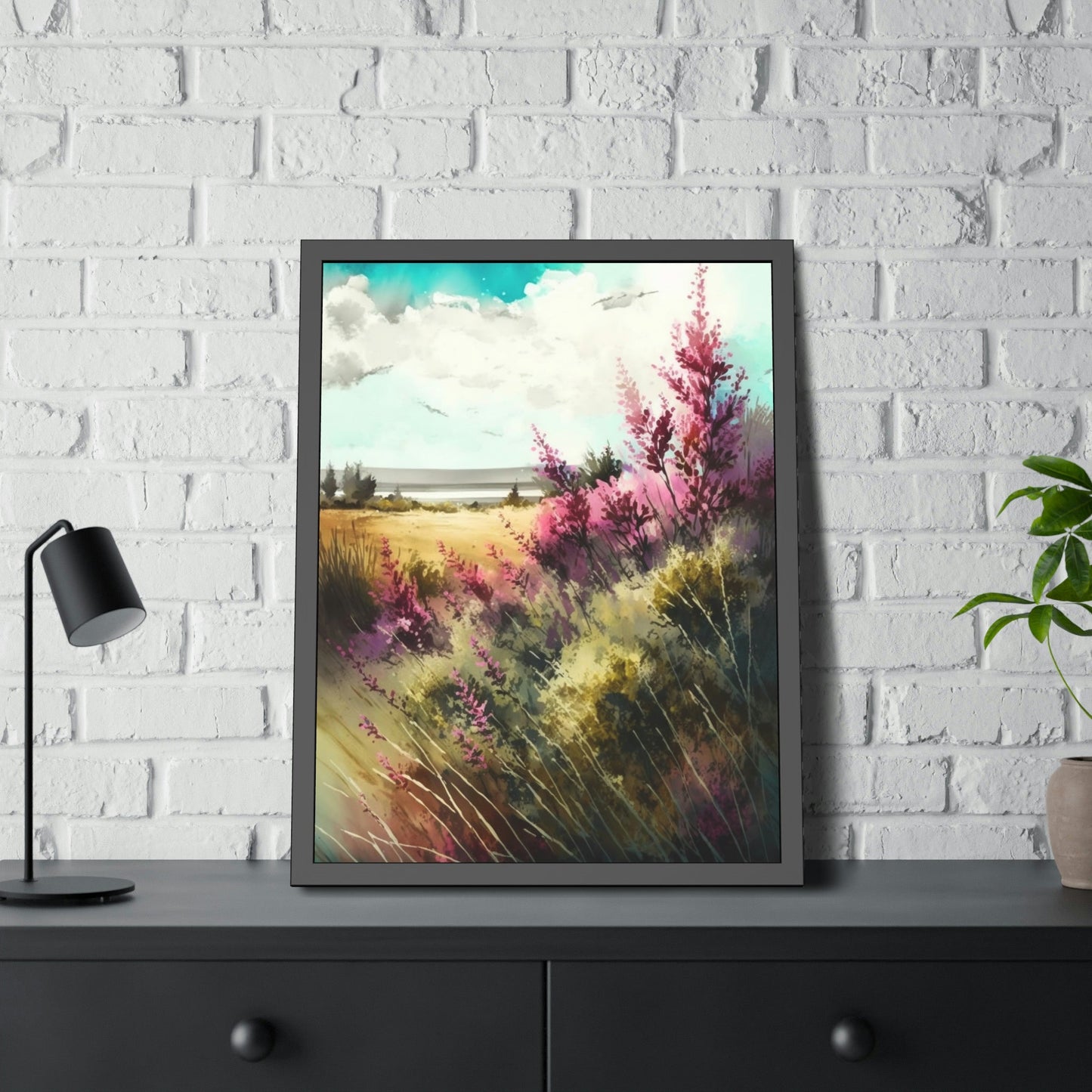 Rustic Charm: A Beautiful Print on Canvas and Framed Canvas to Add a Touch of Autumn to Your Home