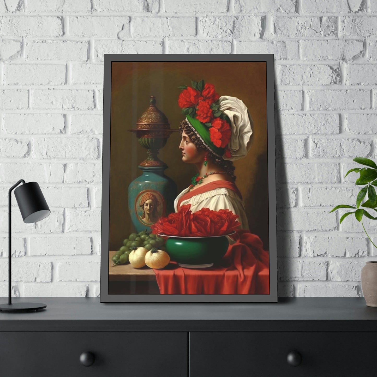 Sophisticated Italian: Poster & Canvas Art Print of Classy Italian Women