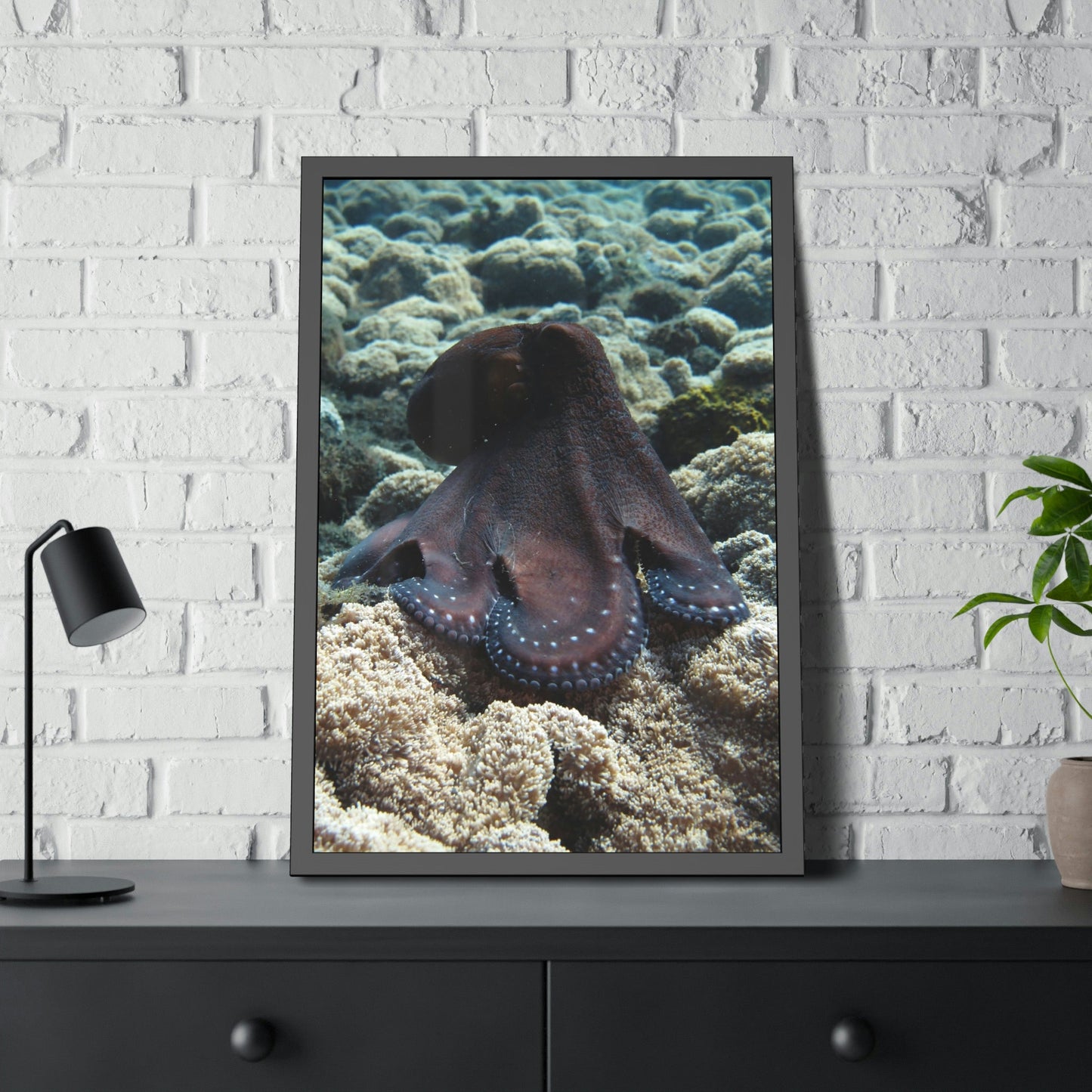 The Enchantment of Octopuses: A Mysterious and Captivating Painting on Canvas