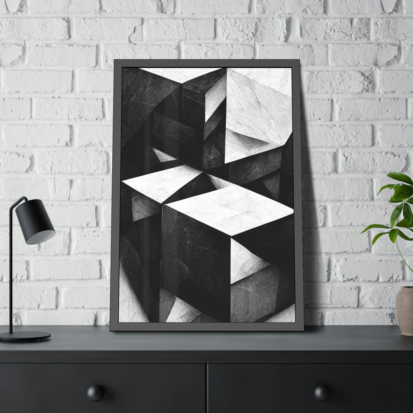 Modern Geometric Wall Decor: Stylish Art for Any Room