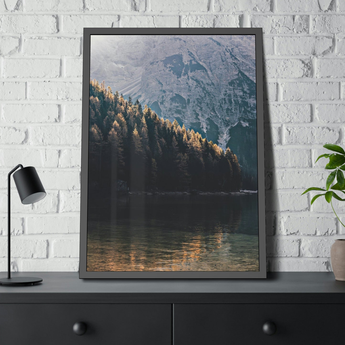 Reflective Beauty: Lakes and Rivers on Canvas and Framed Poster Art