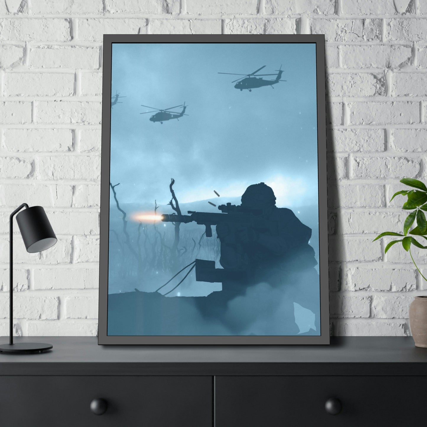 Modern Combat: Call of Duty Art on Framed Canvas and Wall Art Prints