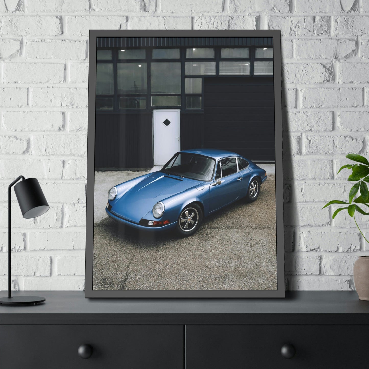 The Art of Porsche: Natural Canvas and Framed Prints of Automotive Beauty