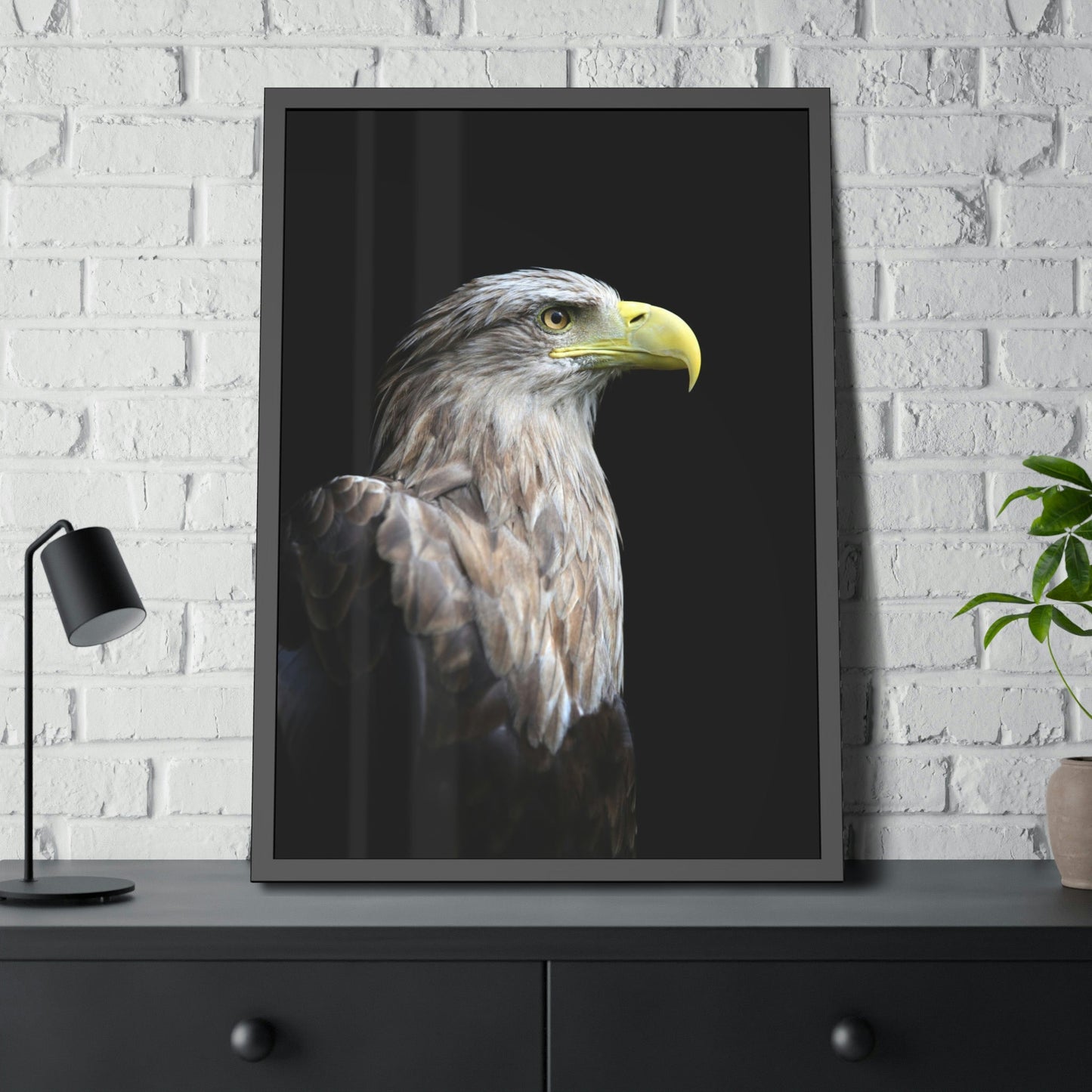 Eagle's Resilience: Inspiring Canvas Print, Showcasing their Indomitable Spirit