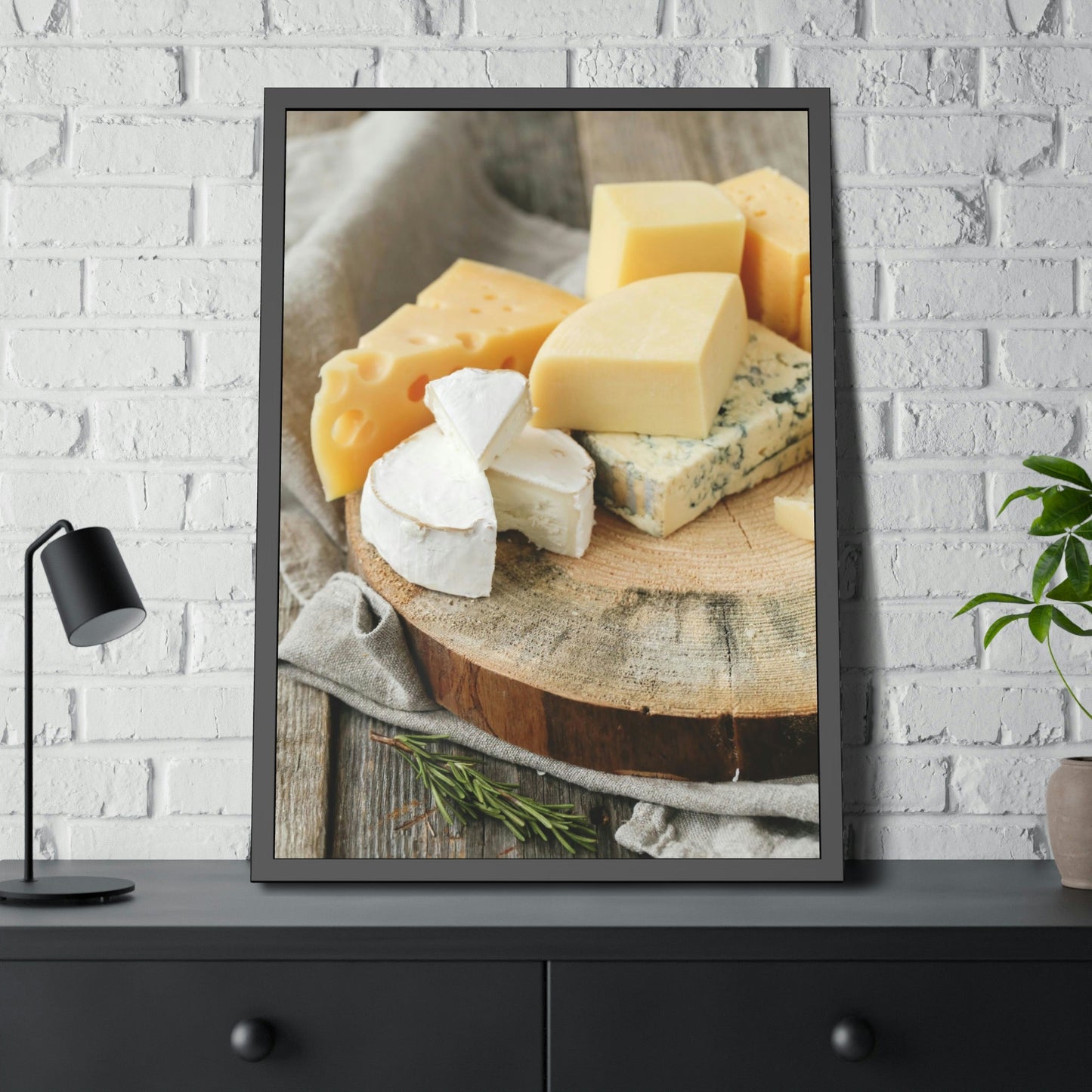 The Beauty of Cheese: Premium Canvas Prints of Artfully Arranged Cheese Plates