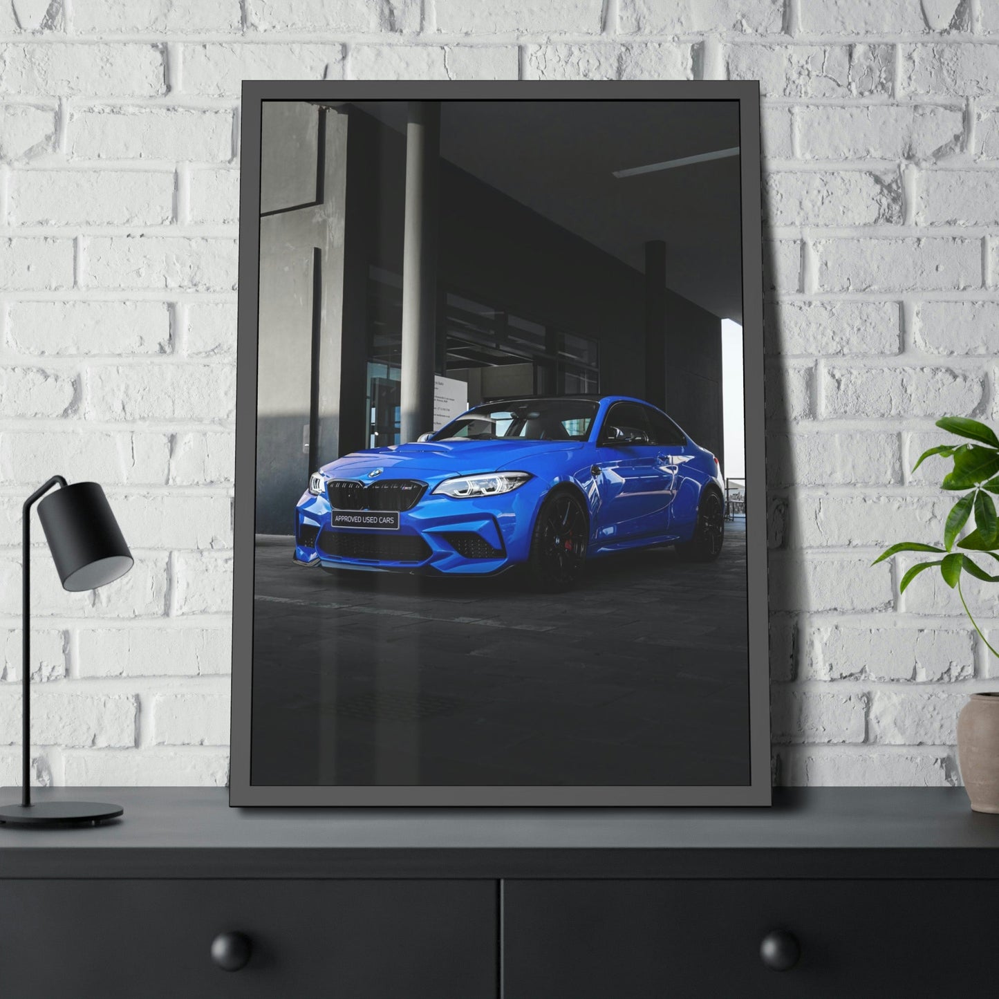 Iconic BMW: Premium Canvas Wall Art for Your Home or Office