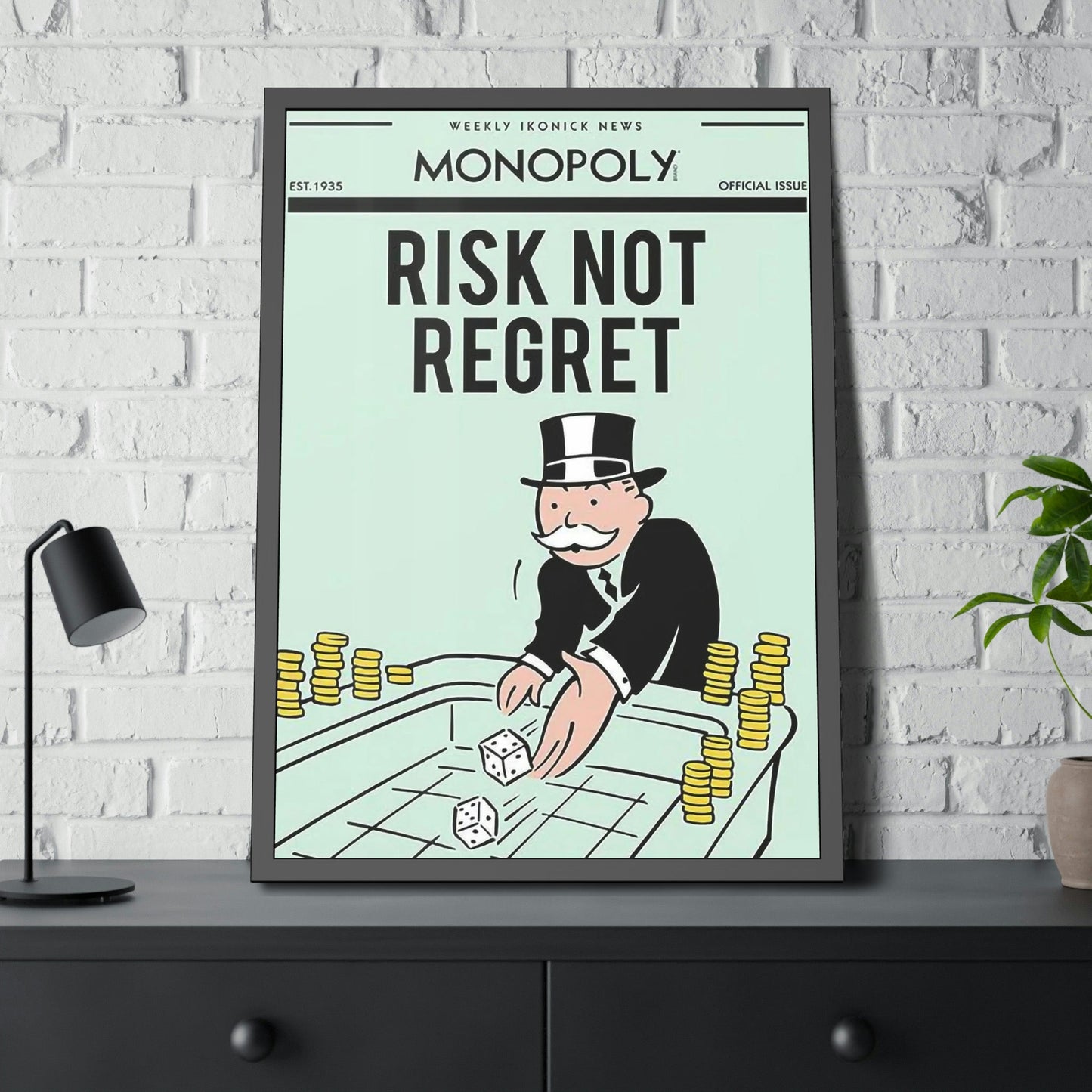 Bold Quotes for the Home: Alec Monopoly's Framed Poster and Canvas Art Collection
