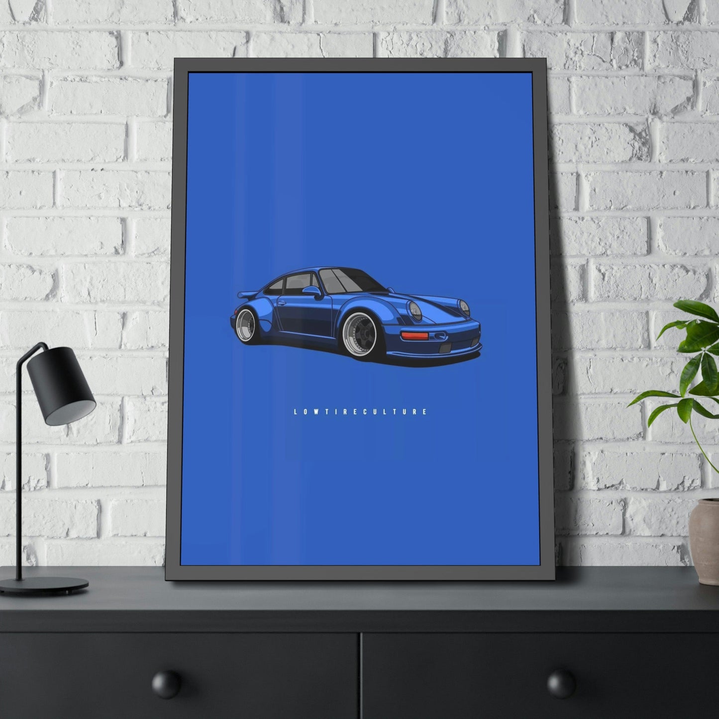 Porsche Artistry on Natural Canvas: Poster & Canvas Wall Decor for Car Enthusiasts