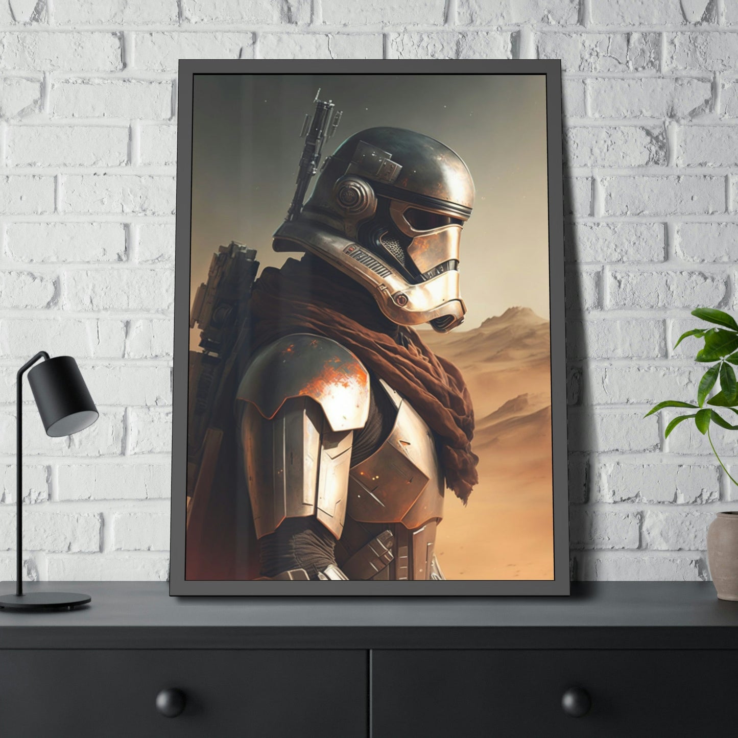 Galactic Empire Rises: Poster & Canvas Print of Star Wars Art