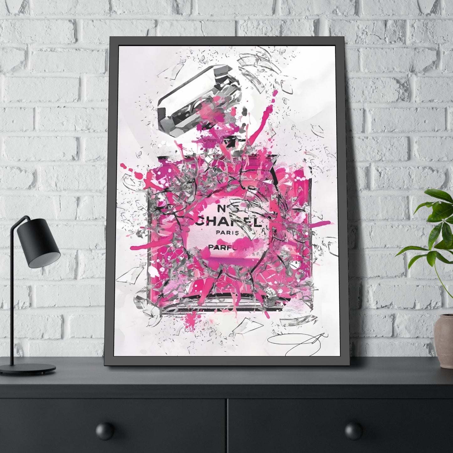 Chanel's Timeless Sophistication: Luxurious Wall Art on Canvas & Poster