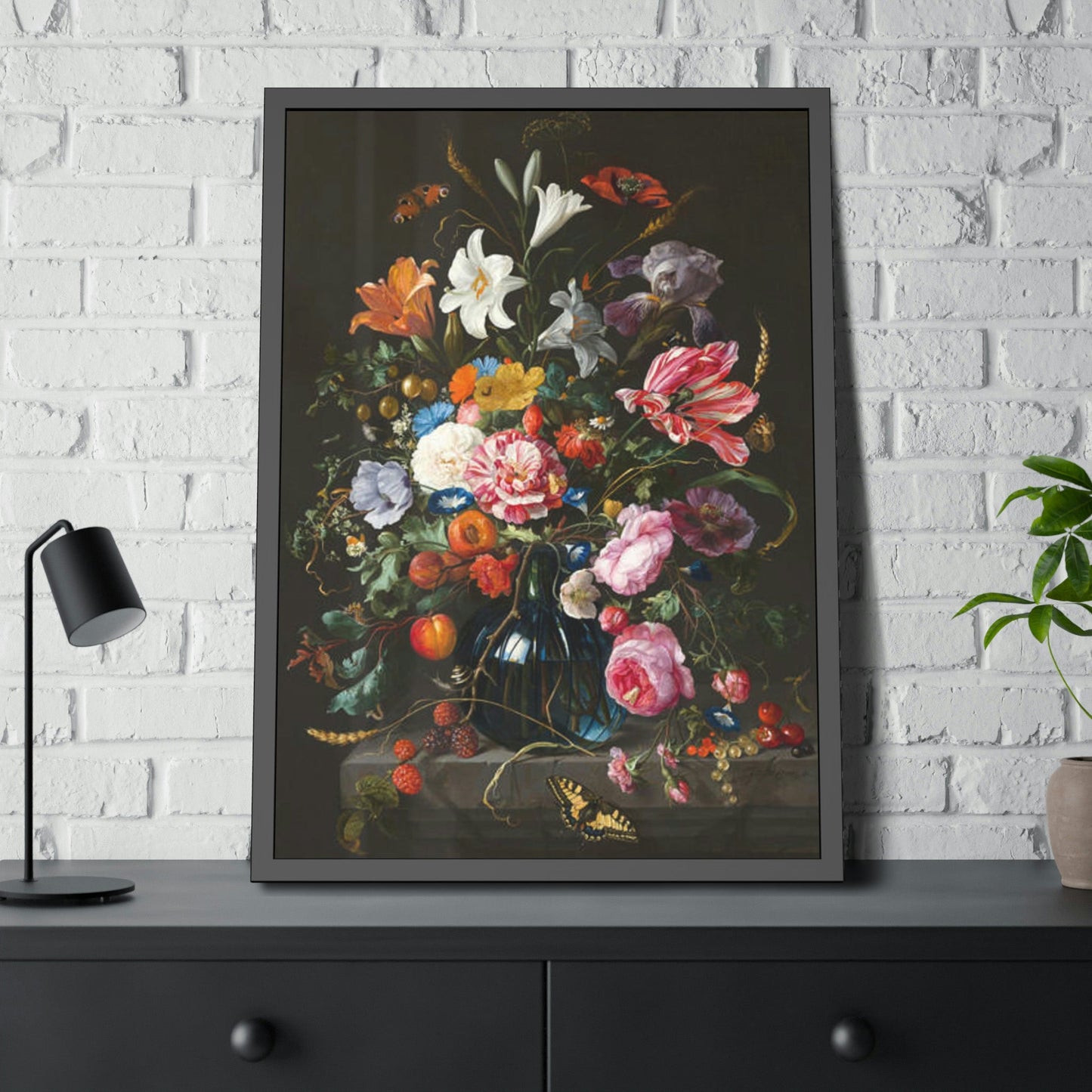 Vibrant Blooms in Print: Canvas and Wall Art of Colorful Flowers