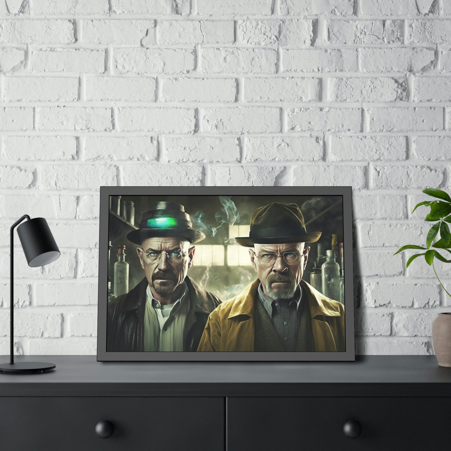 Heisenberg's Legacy: Iconic Breaking Bad Artwork on Canvas