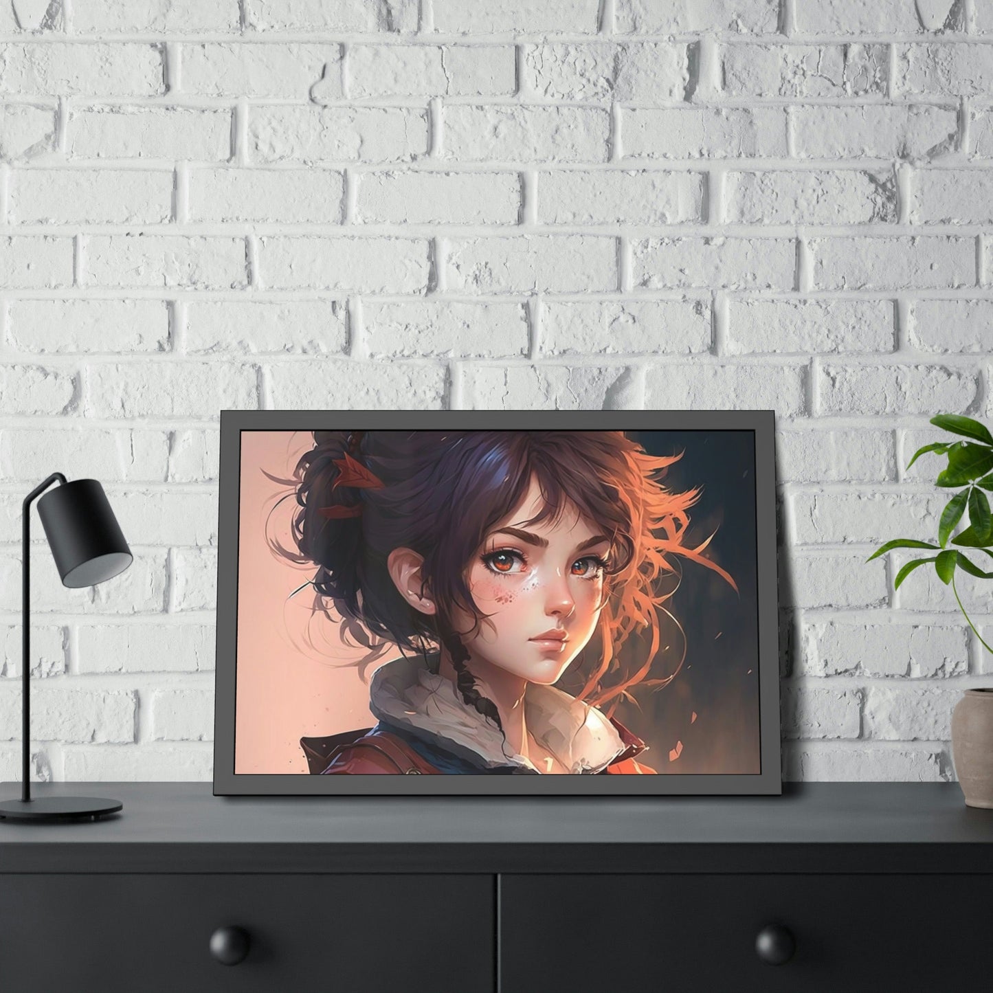 The Art of Anime: Framed Poster of Your Favorite Anime Characters
