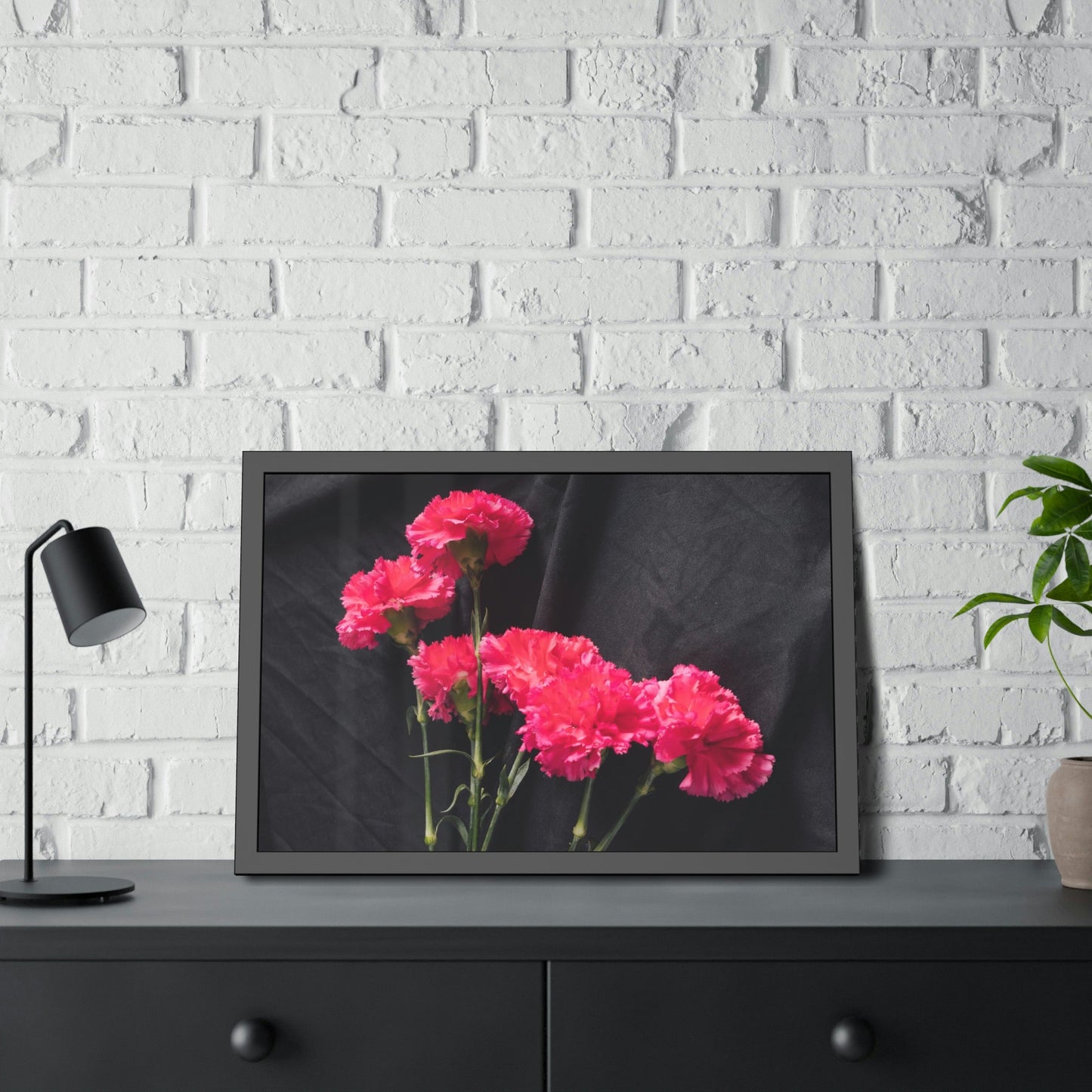 Beautiful Blooms: Natural Canvas and Art Prints of Carnations