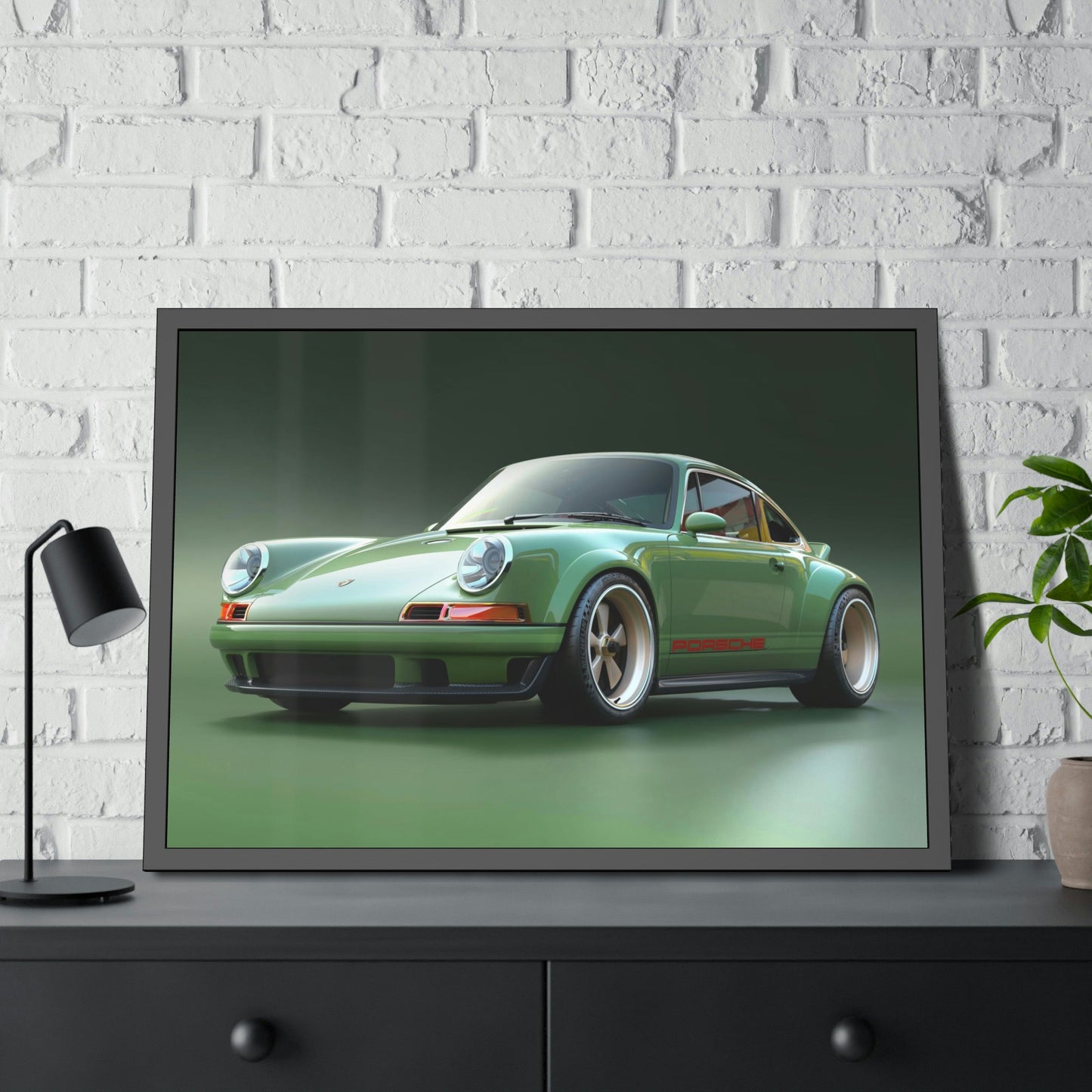 Porsche Dreams: Poster or Canvas Print for Inspiration and Motivation