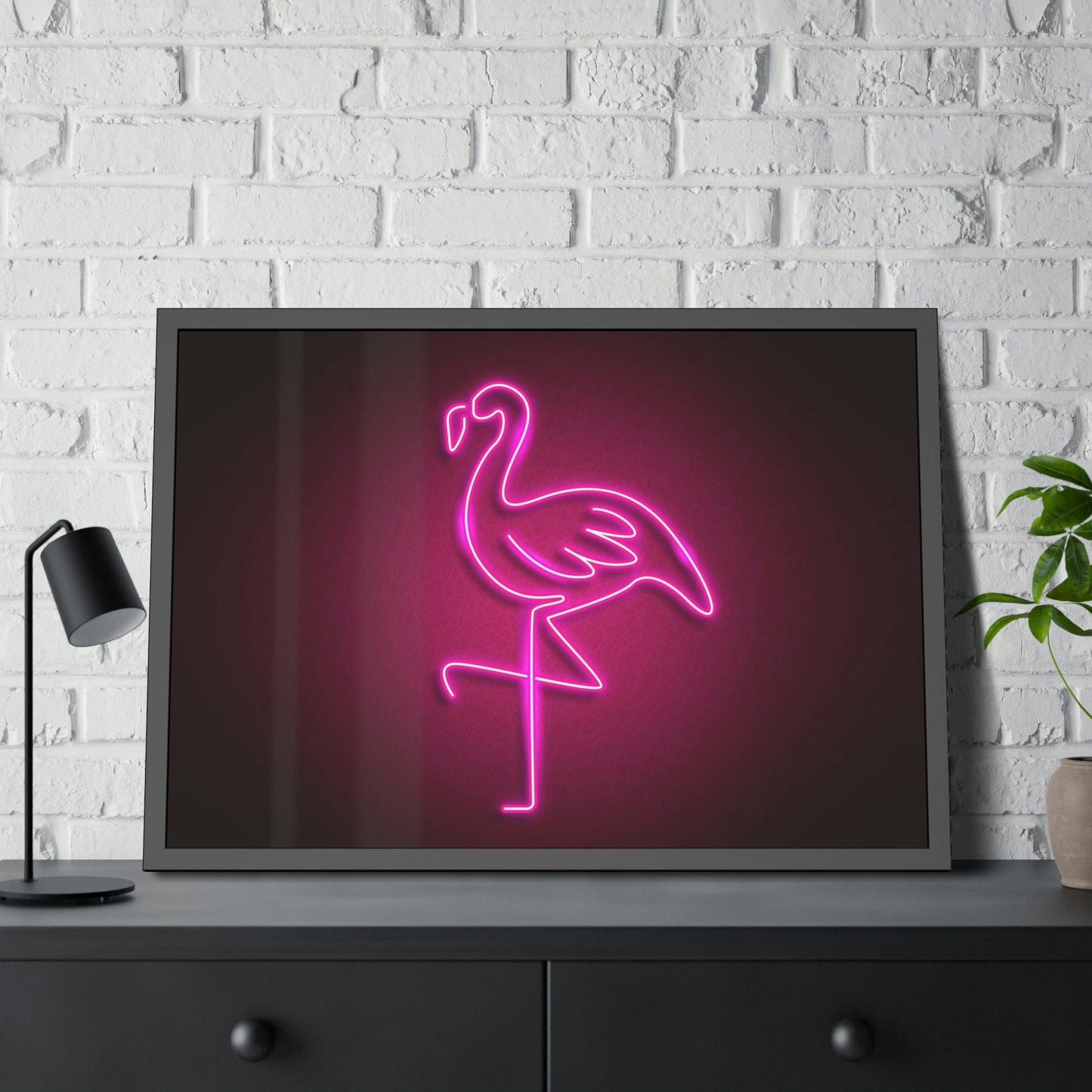 Luminous Nightscape: Neon-inspired Canvas Prints for Stunning Wall Art Decor