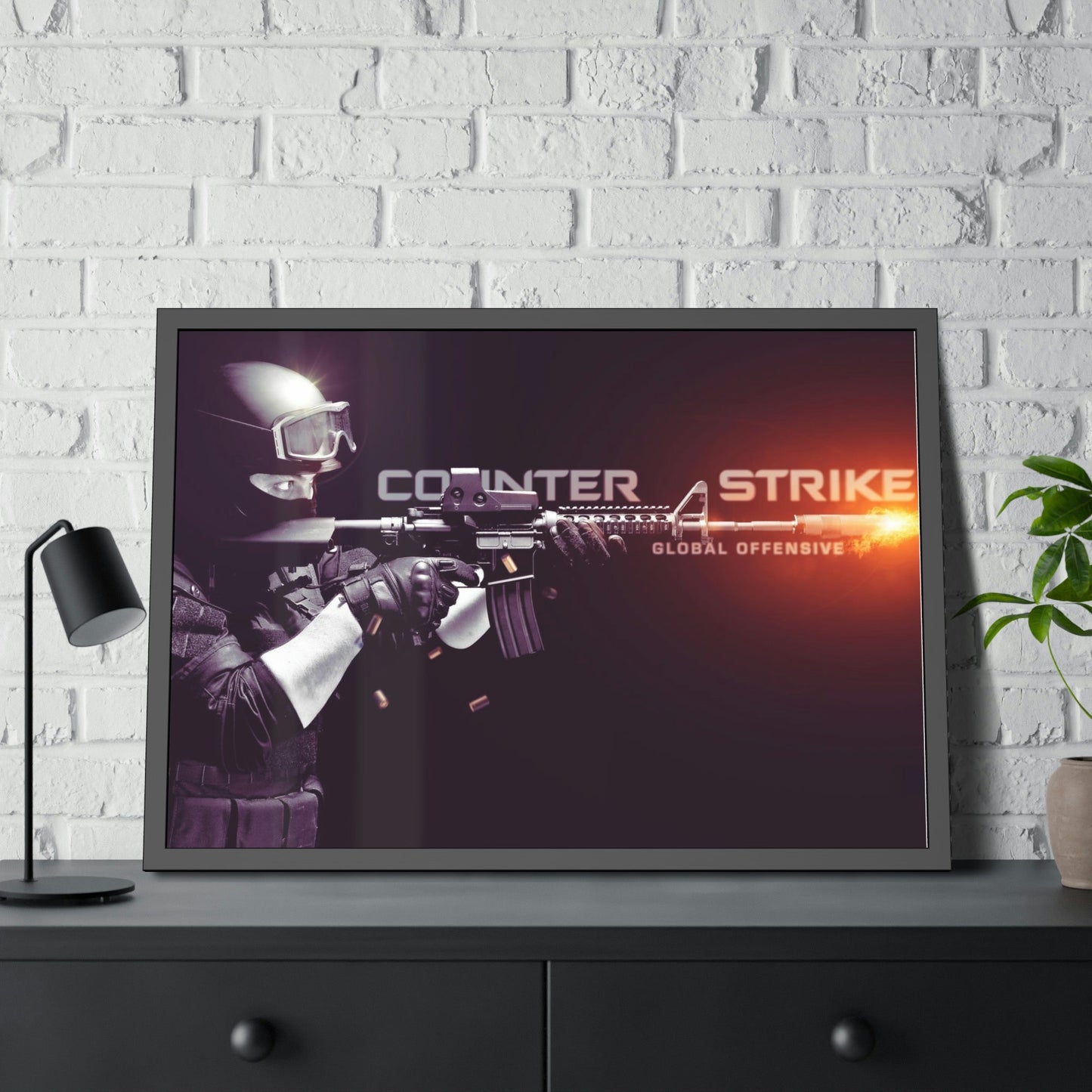 Engage and Conquer: Dynamic Counter Strike Wall Art on Canvas & Poster