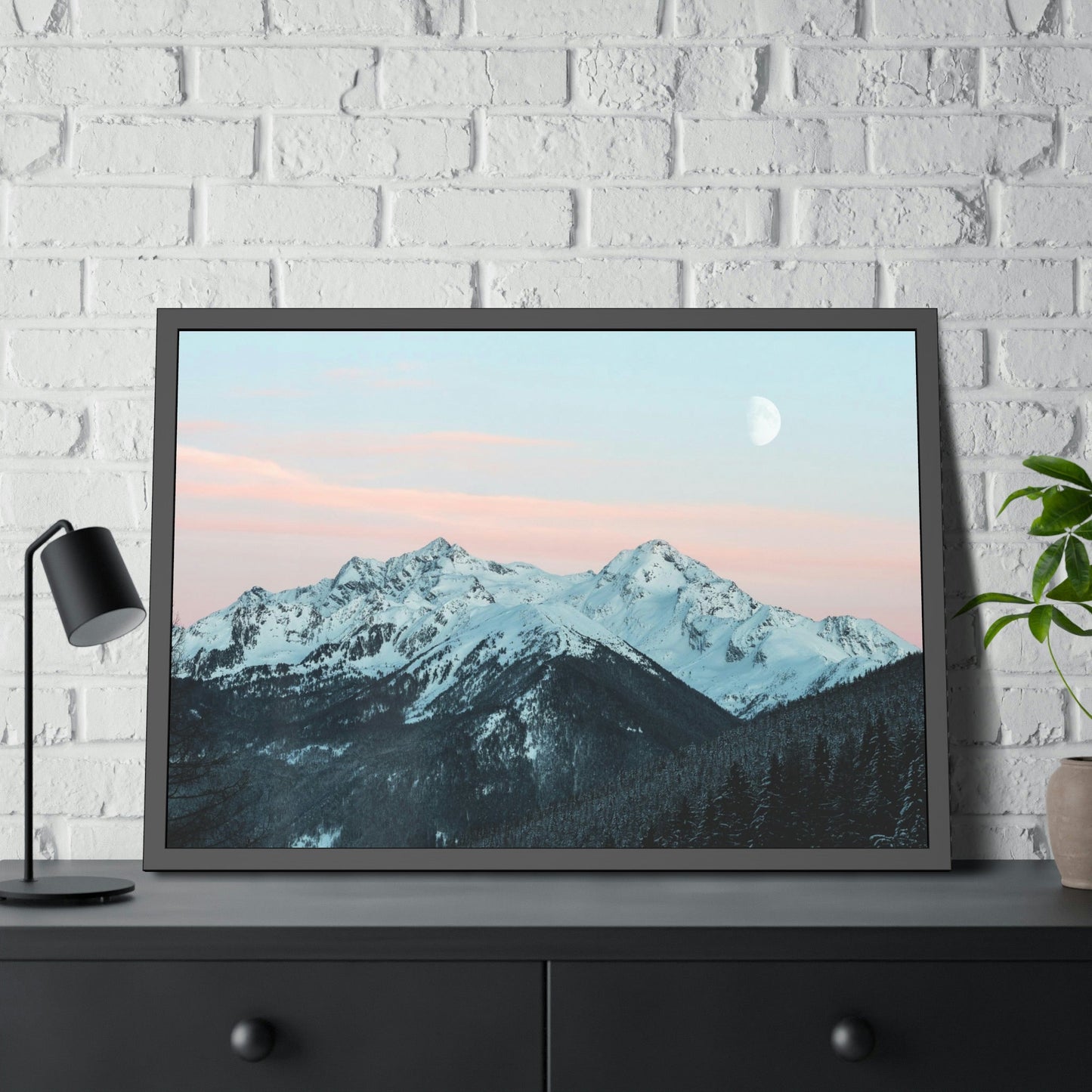 The Majesty of the Mountains: Breathtaking Natural Canvas Wall Art Print