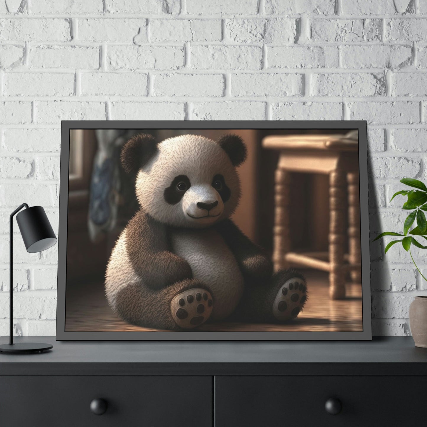 Panda Zen: Tranquility on Canvas