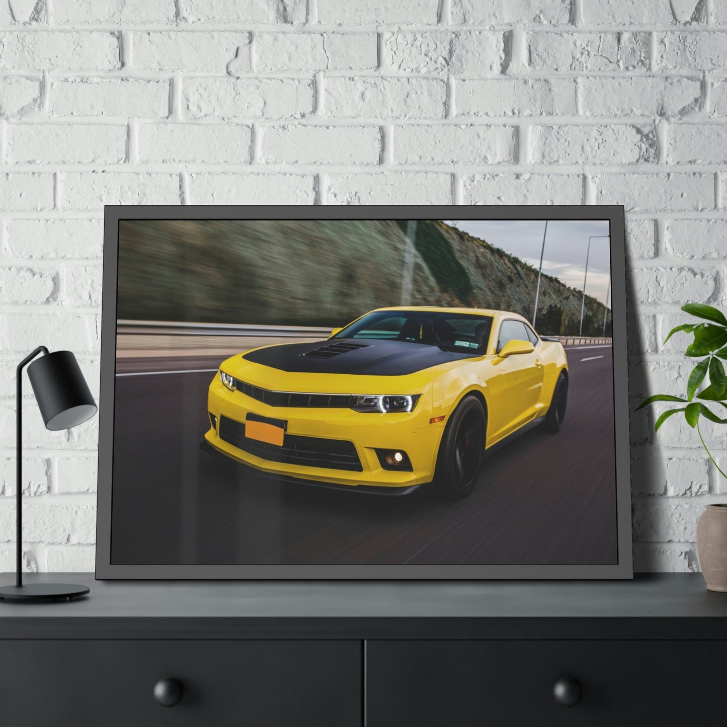 Sleek and Stylish: Camaro Art on Canvas and Wall Decor