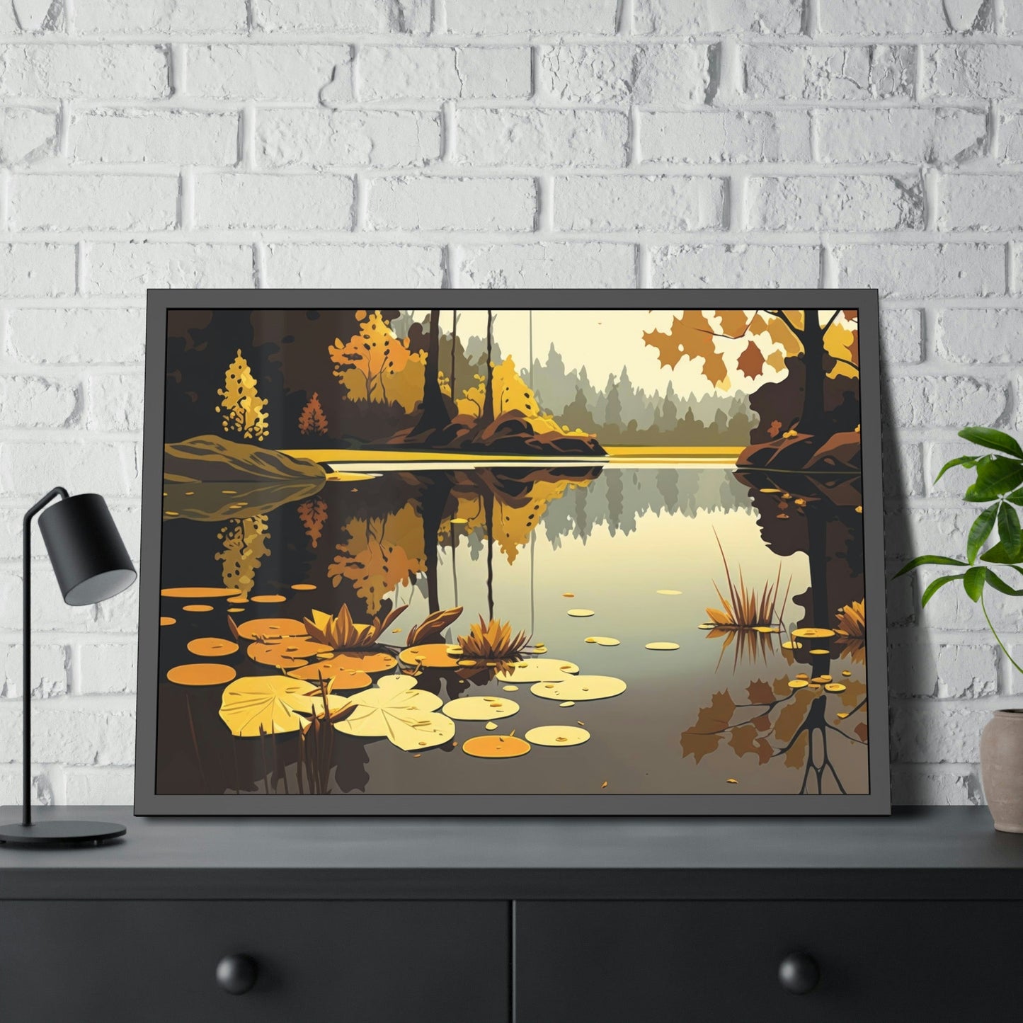 Reflections of Nature: Wall Art and Canvas Print of Lakes and Rivers