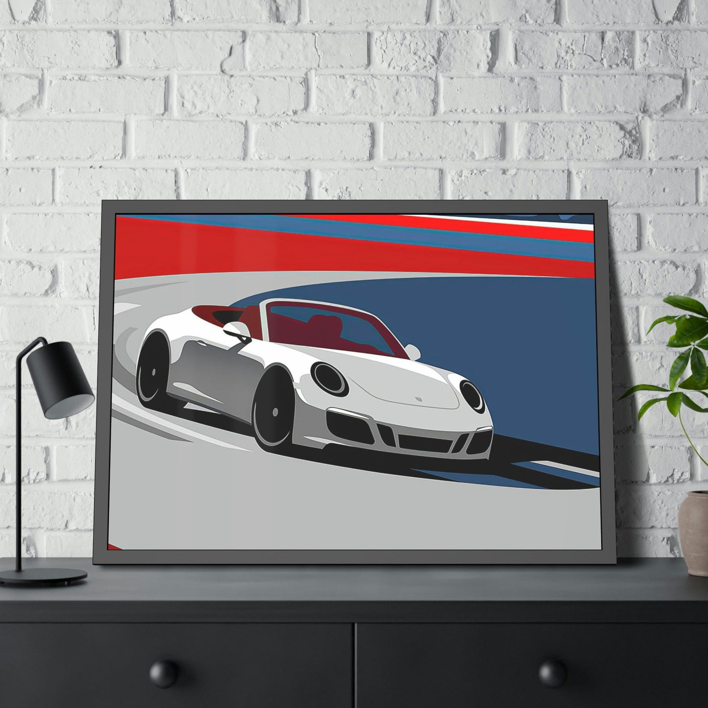 Speed and Style: Stunning  Canvas & Poster Wall Art of Porsche