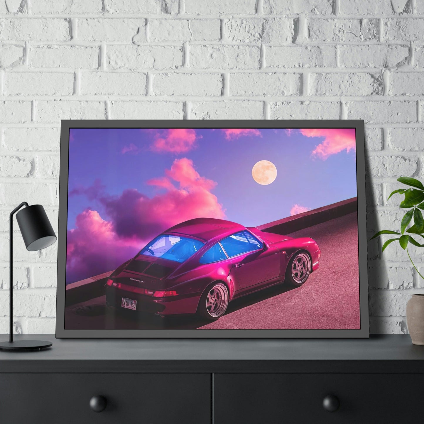 Porsche's Art of Speed: Canvas Wall Art Print That Inspires the Ultimate Driving Experience