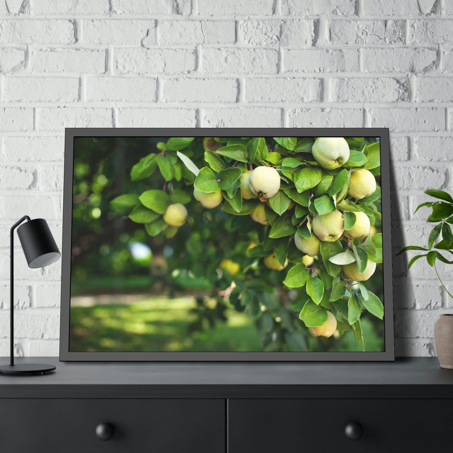 Harvest Time: Fruit Trees Painting on Canvas