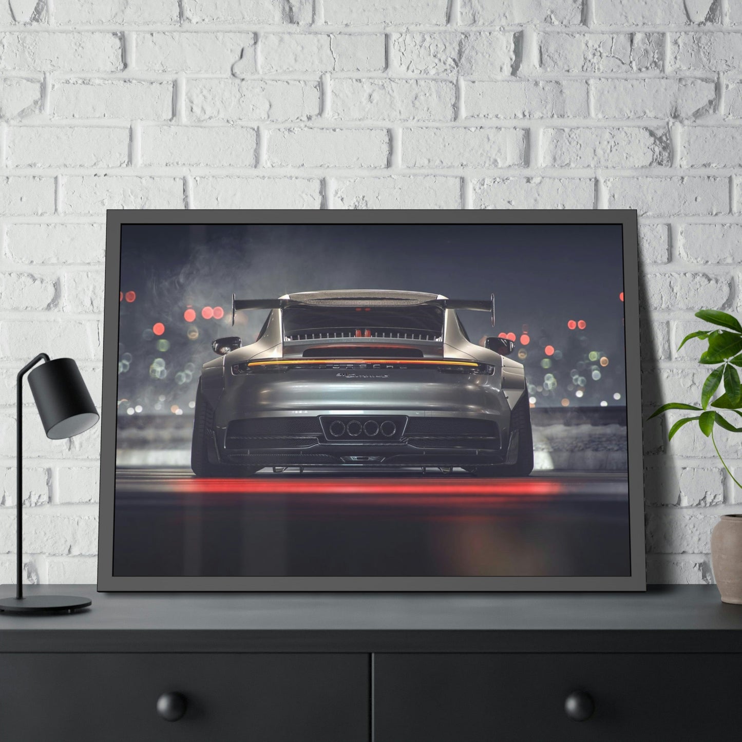 Porsche Power Captured: Framed Canvas & Poster Art for Speed Seekers