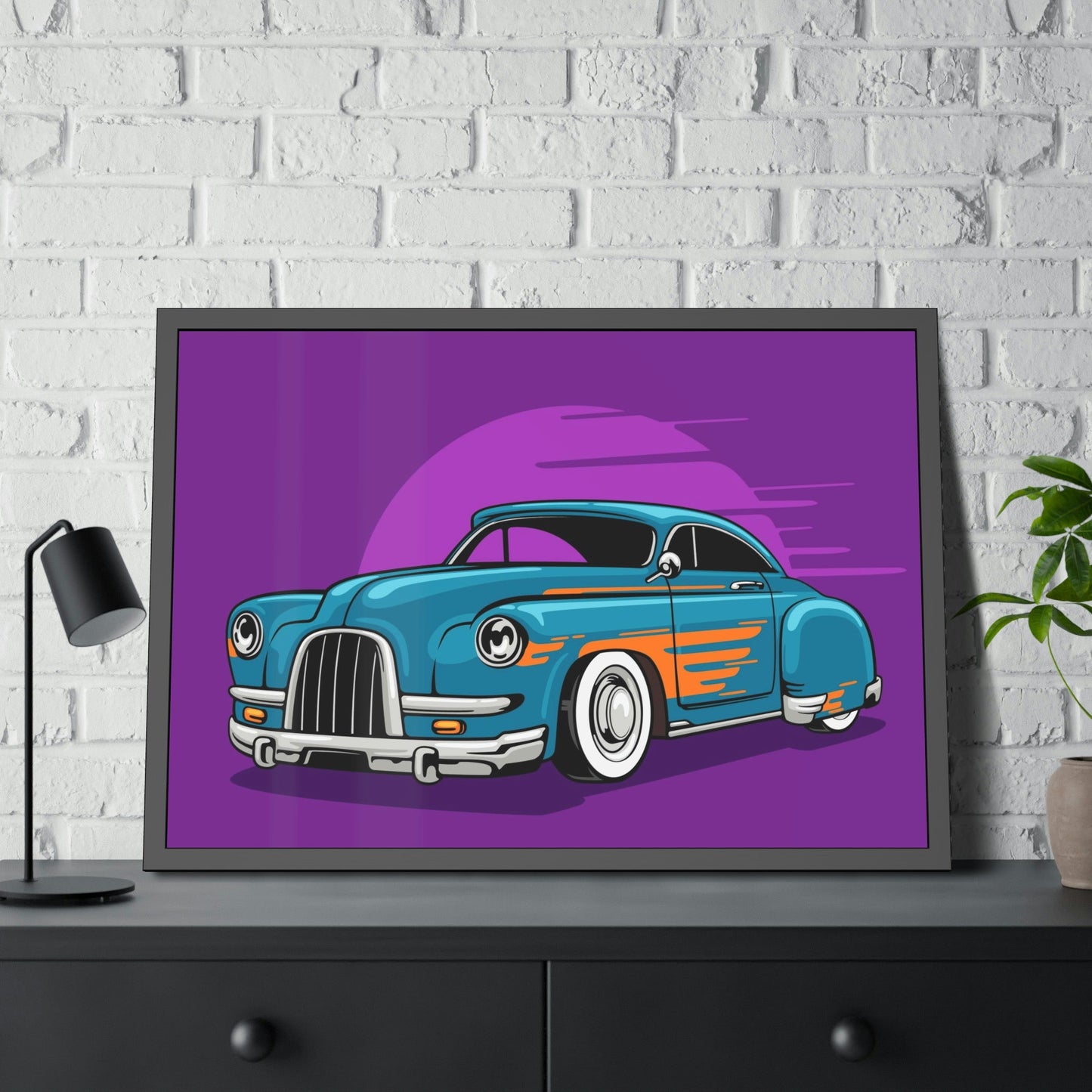 Porsche on the Move: Modern Canvas Wall Art for Racing Enthusiasts