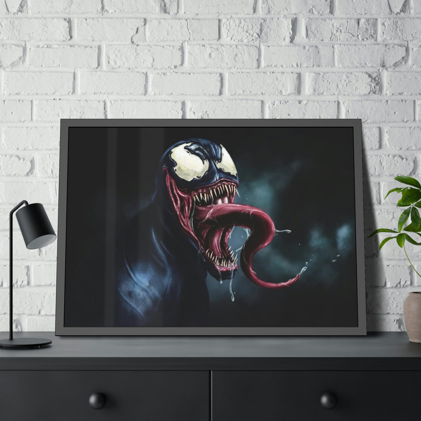 Explore New Worlds: Sci-Fi and Fantasy Framed Canvas Wall Art with Venomous Detail